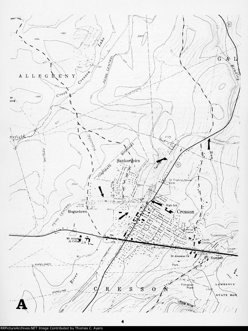 "Rail Guide To The Horseshoe Curve," Page 4, 1976